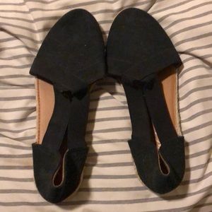 Black Criss-Cross Flats